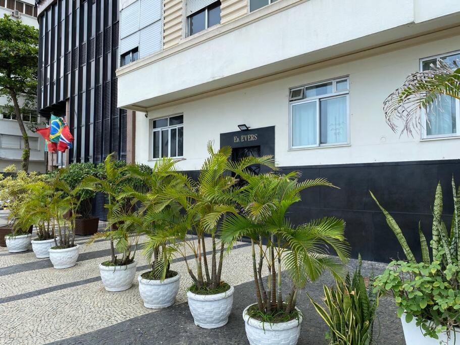Charmoso Apartamento Na Av. Atlantica, Copacabana ริโอเดจาเนโร ภายนอก รูปภาพ